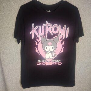 Kuromi Graphic Tshirt Always Sassy